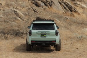 Toyota 4Runner Exterior Window Molle - Driver Side - DV8 Offroad - For DV8 Roof Rack - Black Powder Coated - `25-`26